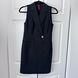 SPANX Elegant Black Sleeveless Dress